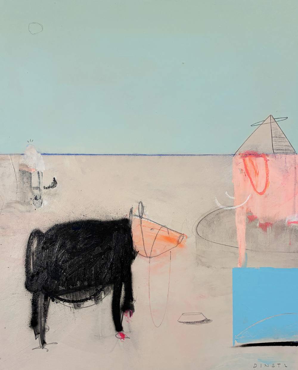 Georg DINSTL, O.T. 006, 50x60cm, 2026 ©Georg Dinstl Georg DINSTL, O.T. 006, 50x60cm, 2026 ©Georg Dinstl