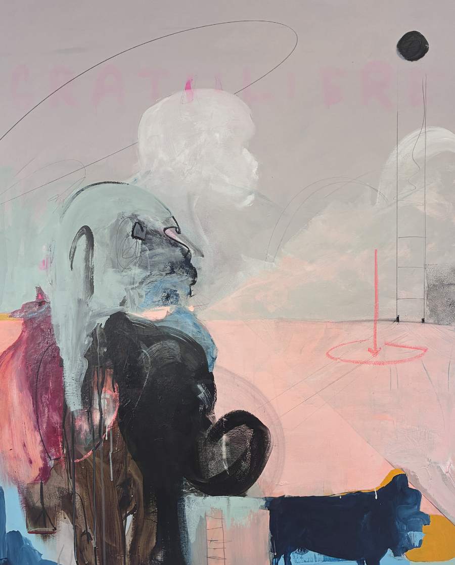 Georg DINSTL, O.T. 009, 100x120cm, 2026 ©Georg Dinstl Georg DINSTL, O.T. 009, 100x120cm, 2026 ©Georg Dinstl