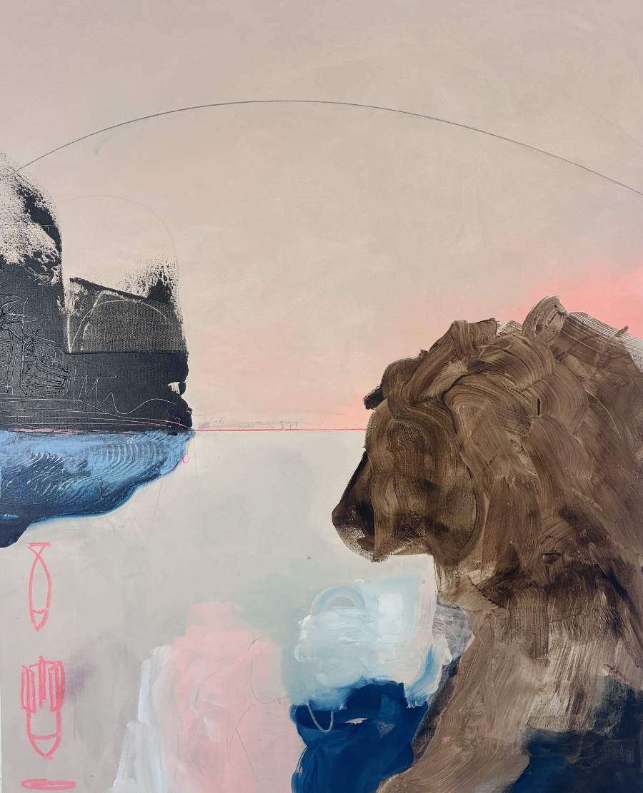 Georg DINSTL, O.T. 010, 100x120cm, 2026 ©Georg Dinstl Georg DINSTL, O.T. 010, 100x120cm, 2026 ©Georg Dinstl