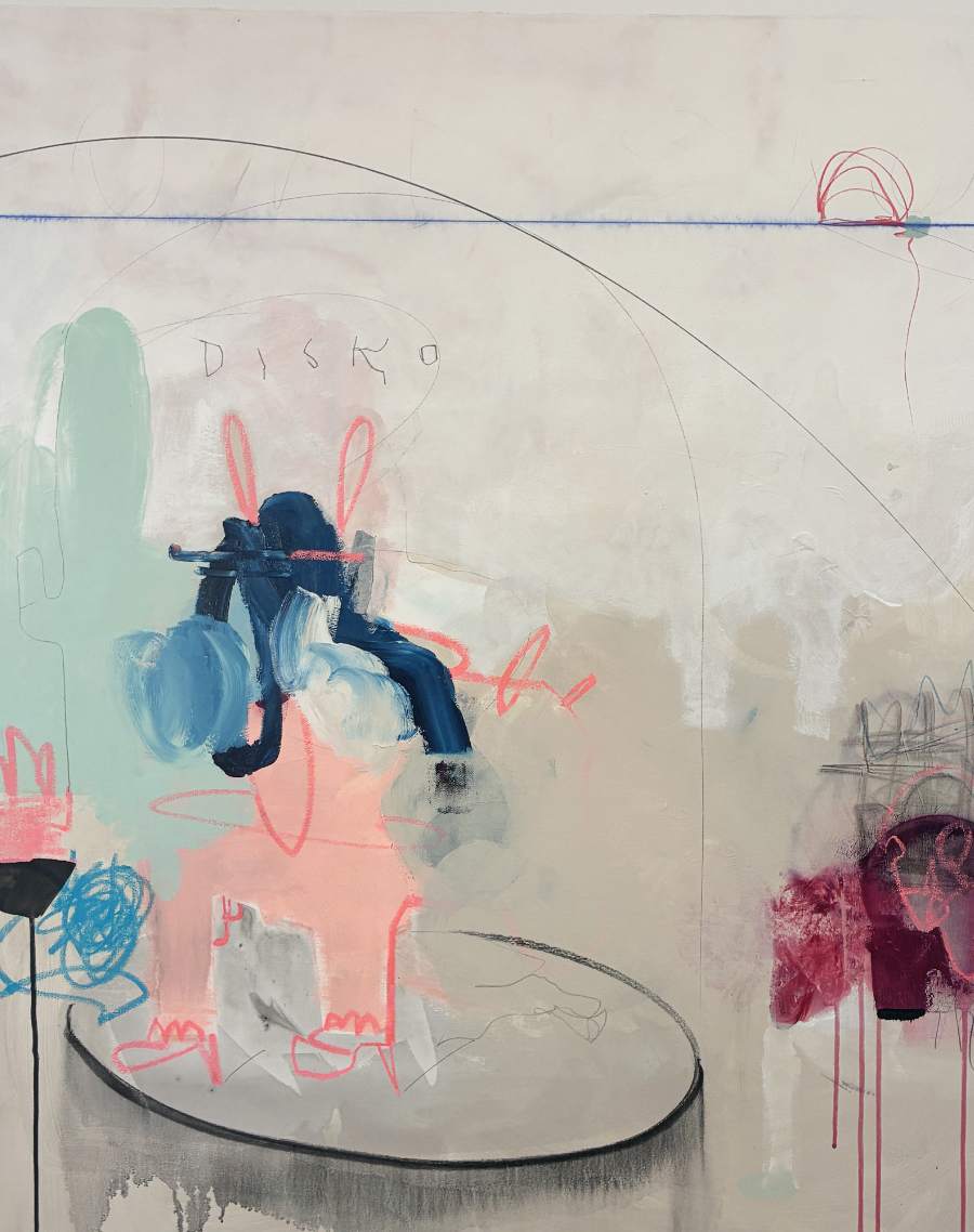 Georg DINSTL, O.T. 011, 100x120cm, 2026 ©Georg Dinstl Georg DINSTL, O.T. 011, 100x120cm, 2026 ©Georg Dinstl