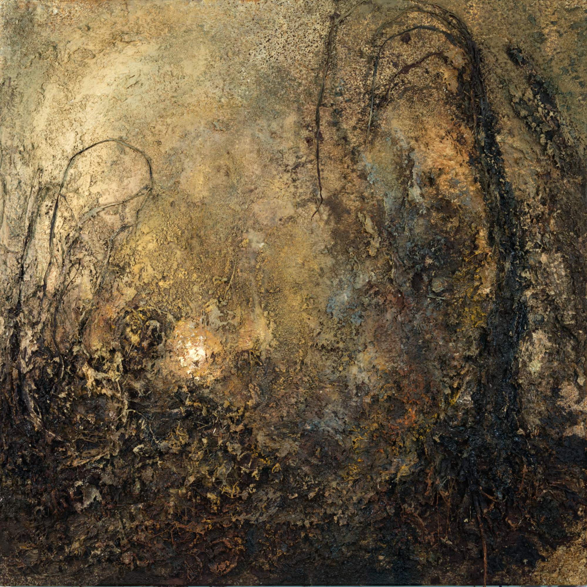 Strata by Liza Libenko | mixed technique | 100 x 100 cm | Galerie REINBERG | Foto: Johannes Starmühler Strata by Liza Libenko | mixed technique | 100 x 100 cm | Galerie REINBERG | Foto: Johannes Starmühler
