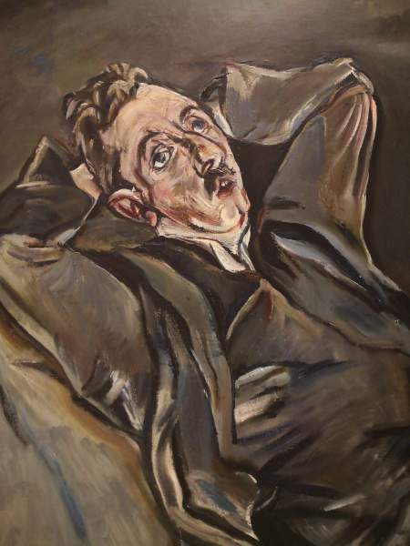 Oskar Kokoschka. „Poet Albert Ehrenstein“ Foto: © gR